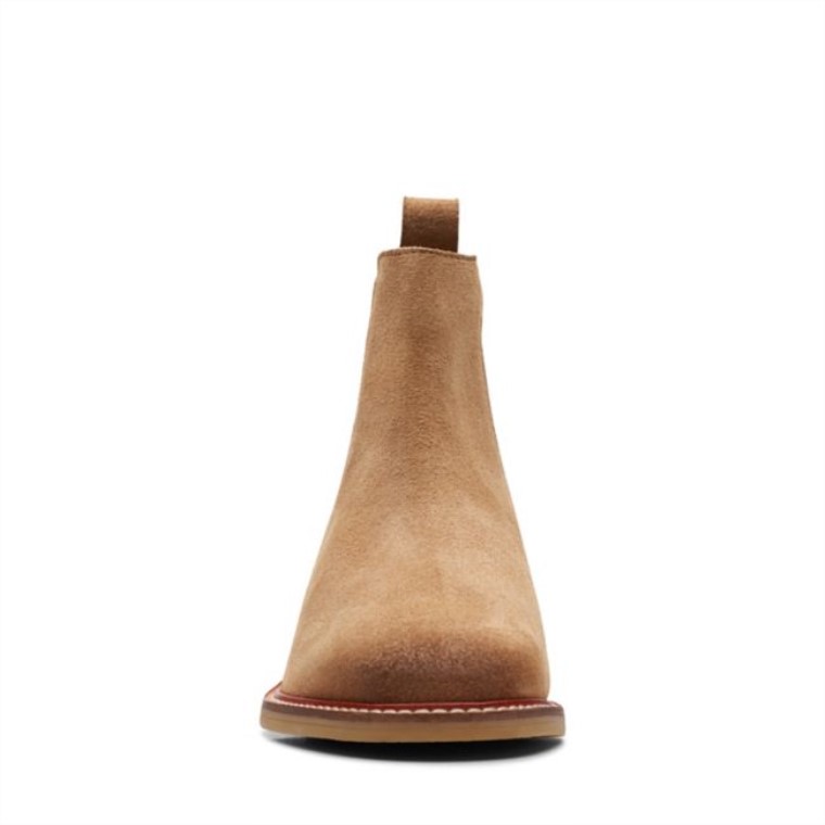 Colonia Arlo Gamuza Marrón Claro Clarks Gamuza Marrón Claro
