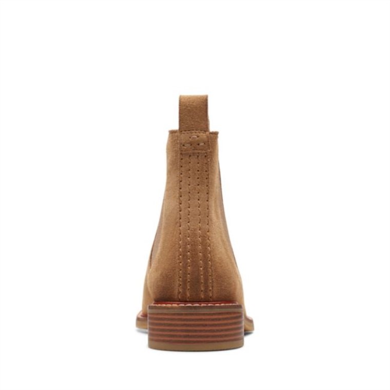 Colonia Arlo Gamuza Marrón Claro Clarks Gamuza Marrón Claro