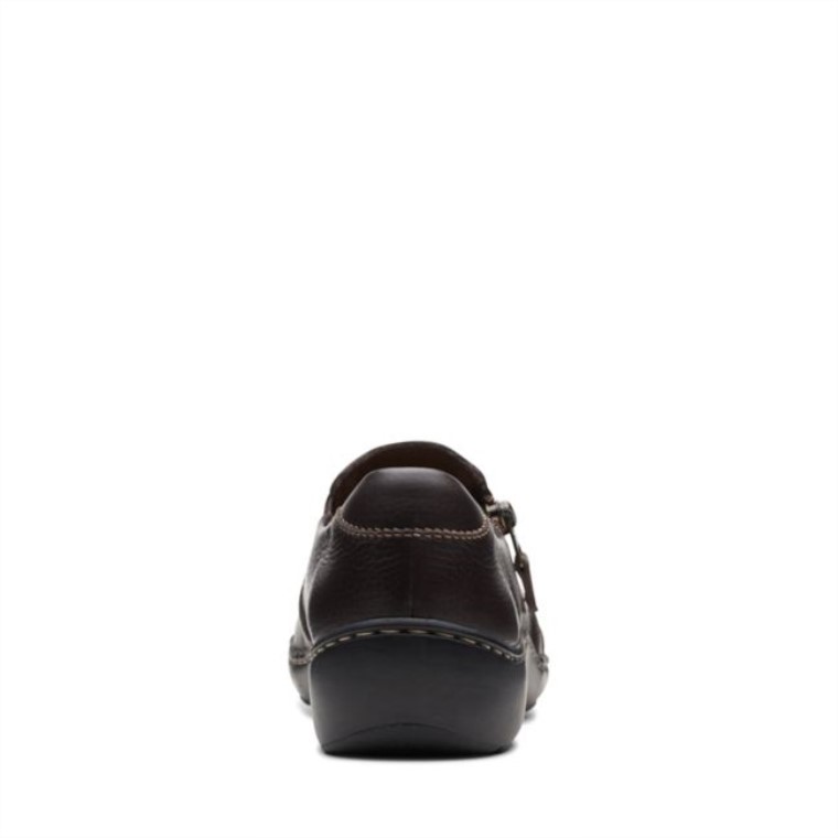 Cora Harbour Cuero Marrón Oscuro Clarks Cuero Marrón Oscuro