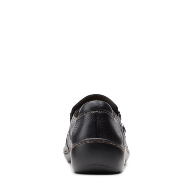 Cora Amapola Negro Caído Clarks Negro Caído