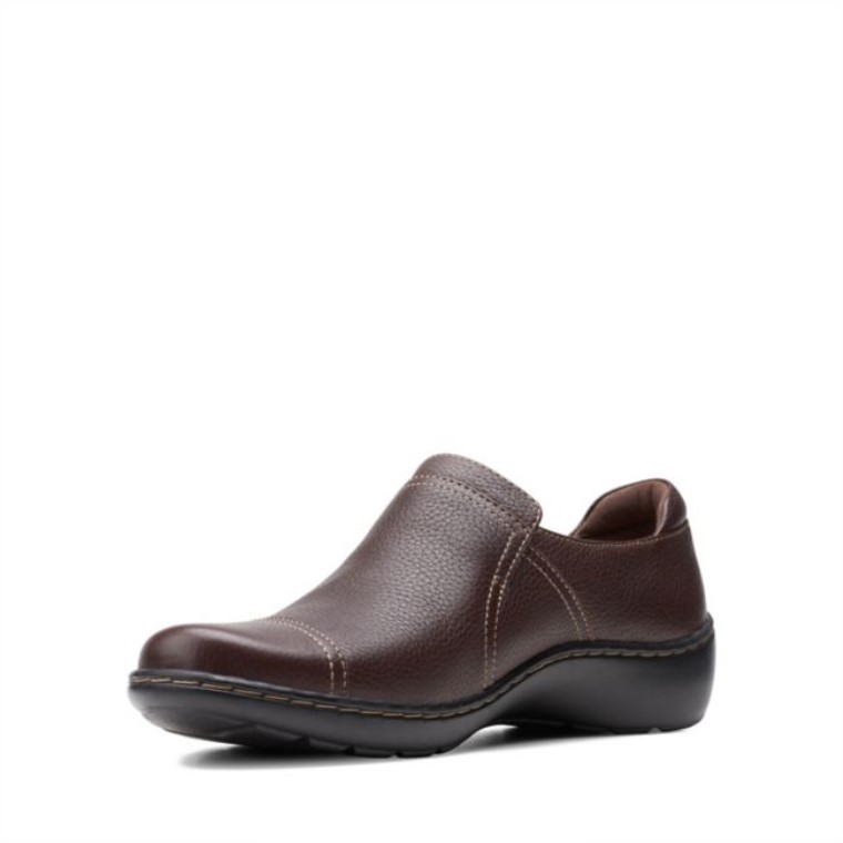Cora Poppy Marrón Oscuro Caído Marrón Oscuro Caído Clarks