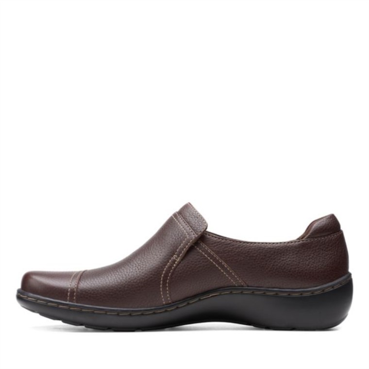 Cora Poppy Marrón Oscuro Caído Marrón Oscuro Caído Clarks