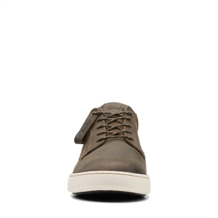 Court Lite Derby Piel Oliva Clarks Piel Oliva