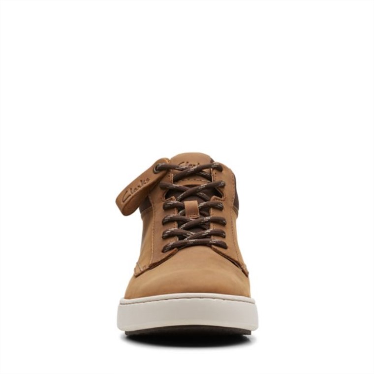 Court Lite Bronceado Claro Medio Clarks Bronceado Claro