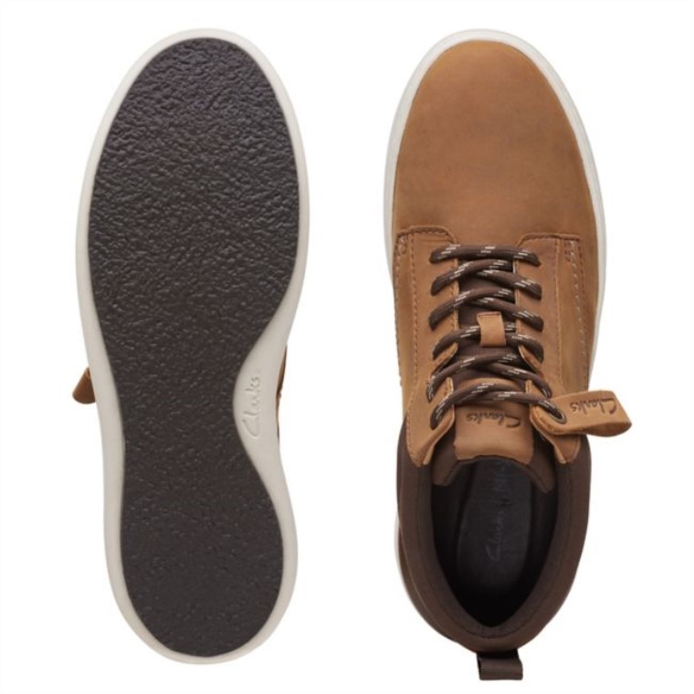Court Lite Bronceado Claro Medio Clarks Bronceado Claro