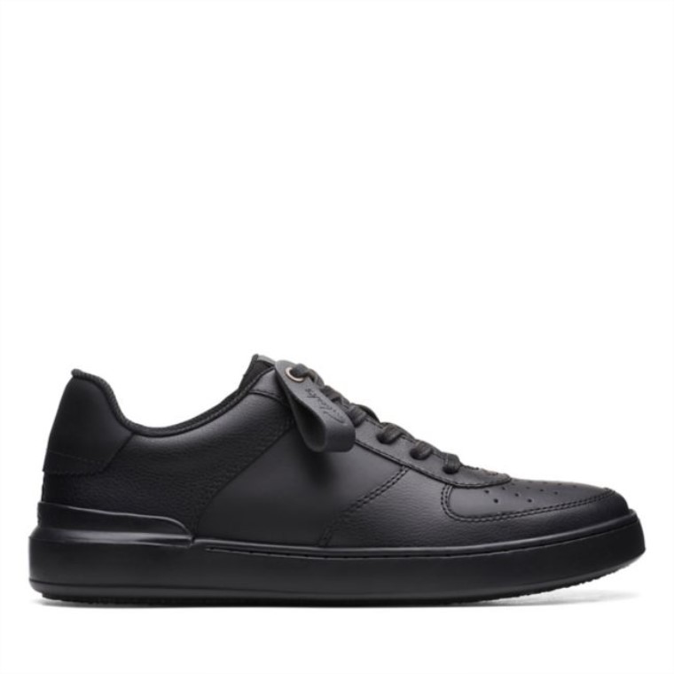 Corbata Lite Corte Negro Clarks Negro