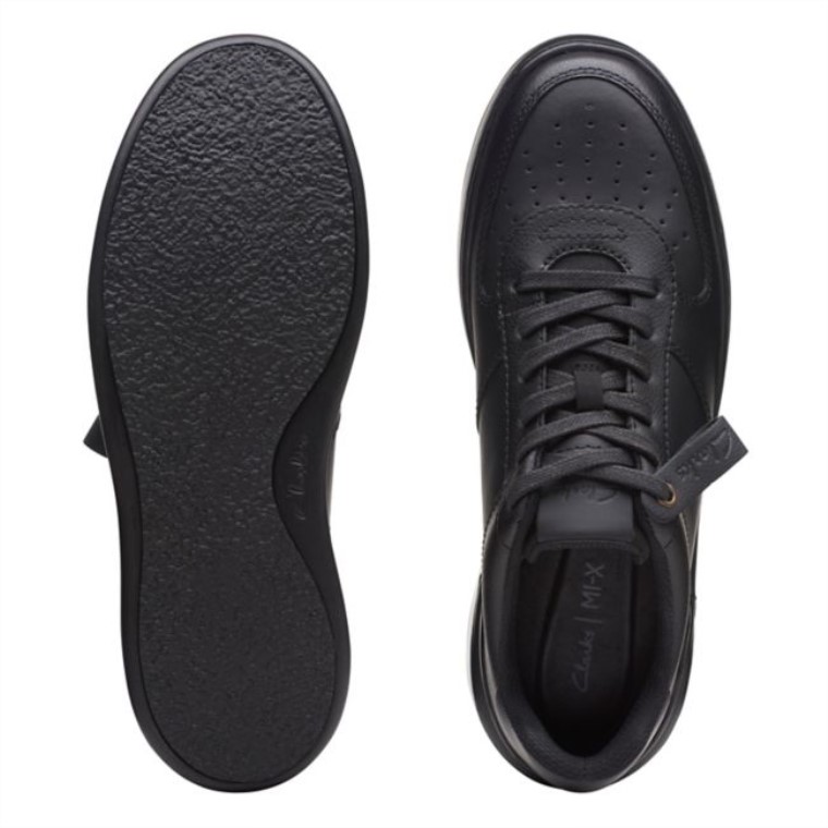 Corbata Lite Corte Negro Clarks Negro