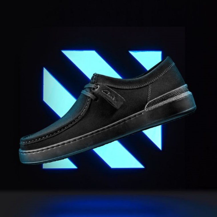 Court Lite Wally Negro/negro Clarks