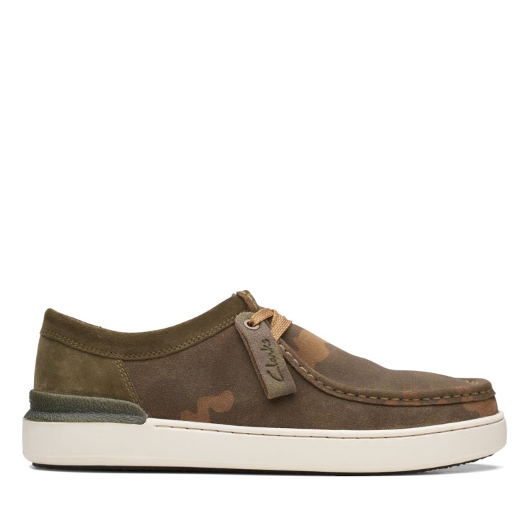 Court Lite Wally Oliva Oscuro Combi Oliva Oscuro Combi Clarks