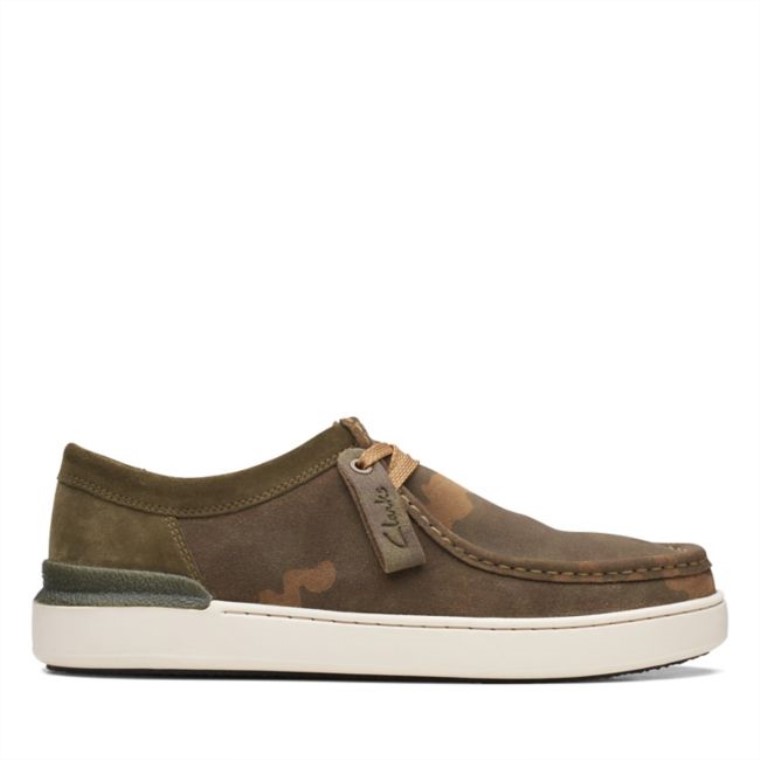 Court Lite Wally Oliva Oscuro Combi Oliva Oscuro Combi Clarks