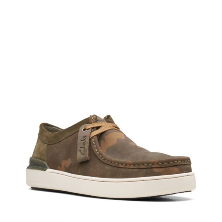 Court Lite Wally Oliva Oscuro Combi Oliva Oscuro Combi Clarks