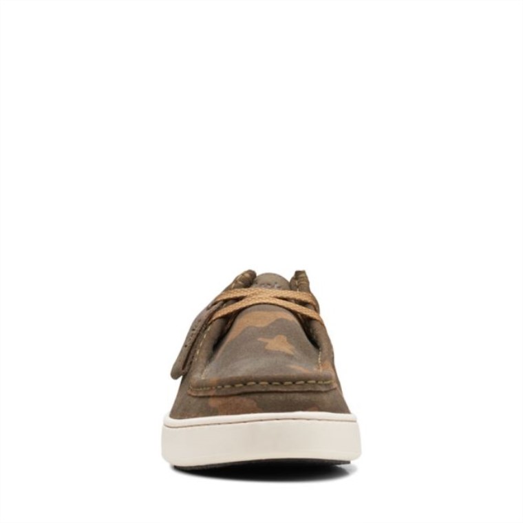 Court Lite Wally Oliva Oscuro Combi Oliva Oscuro Combi Clarks