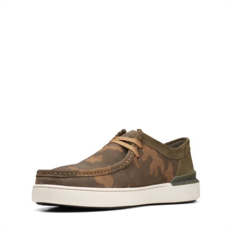 Court Lite Wally Oliva Oscuro Combi Oliva Oscuro Combi Clarks