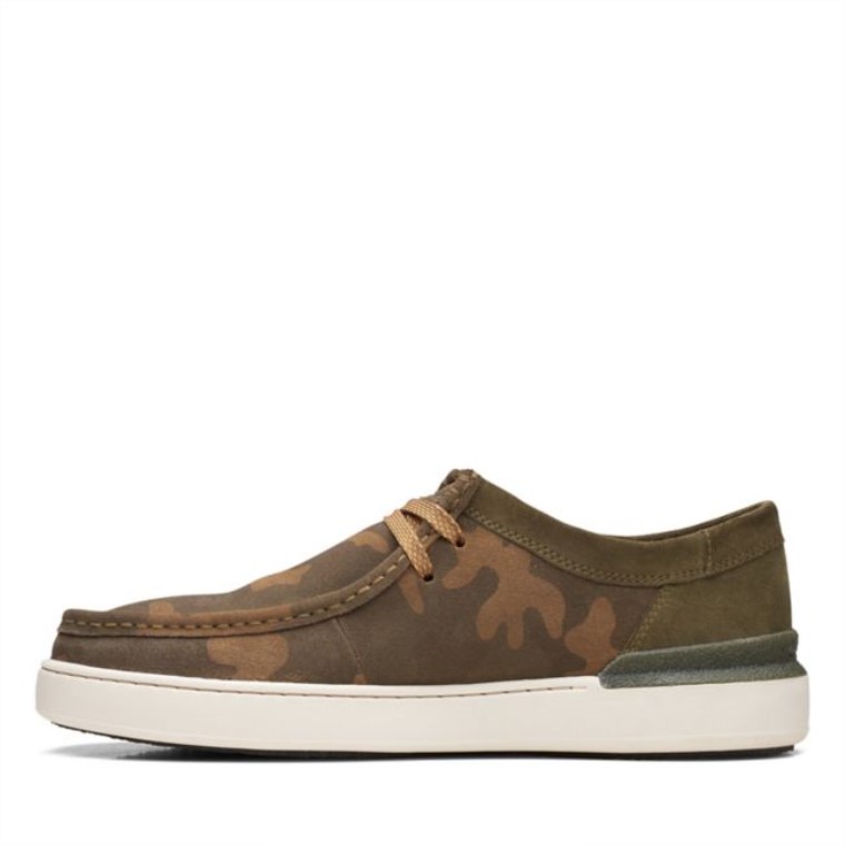 Court Lite Wally Oliva Oscuro Combi Oliva Oscuro Combi Clarks