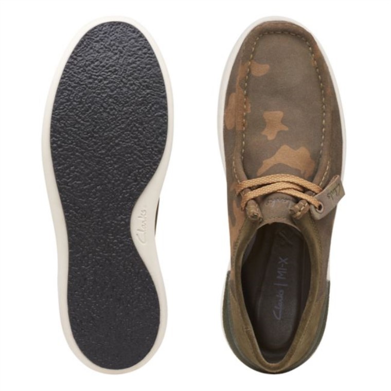 Court Lite Wally Oliva Oscuro Combi Oliva Oscuro Combi Clarks