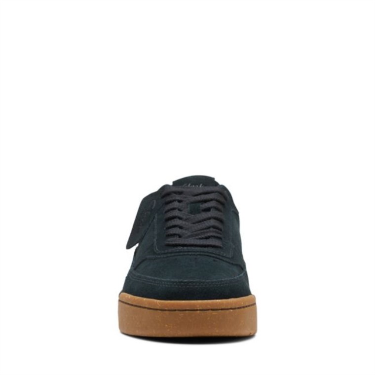 Encaje Corte Artesanal Ante Negro Clarks Ante Negro