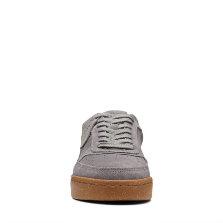 Corte Artesanal Encaje Ante Gris Clarks Ante Gris