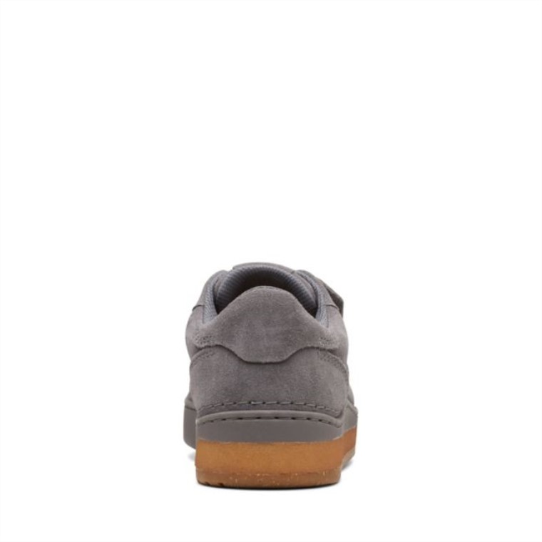 Corte Artesanal Encaje Ante Gris Clarks Ante Gris