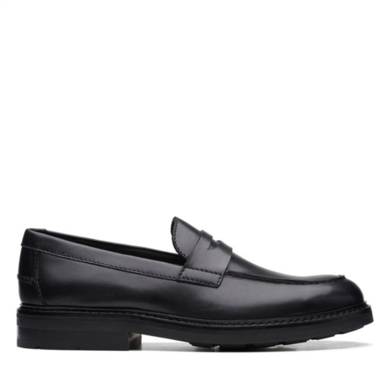 Artesanía Evan Facilidad Negras Negras Clarks