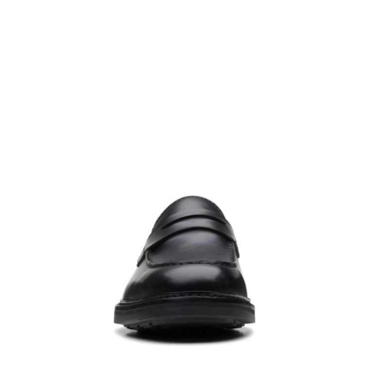 Artesanía Evan Facilidad Negras Negras Clarks