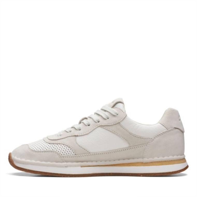 Carrera Artesanal Para Blanco Clarks Blanco