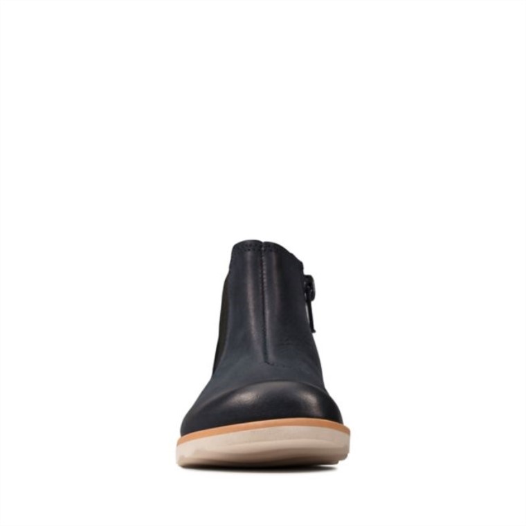 Corona Halo Infante Cuero Azul Marino Cuero Azul Marino Clarks