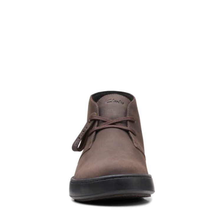 Bota Marrón Oscuro Clarks Court Lite Desert Marrón Oscuro