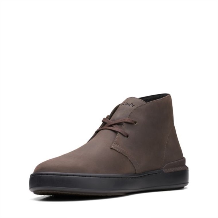 Bota Marrón Oscuro Clarks Court Lite Desert Marrón Oscuro