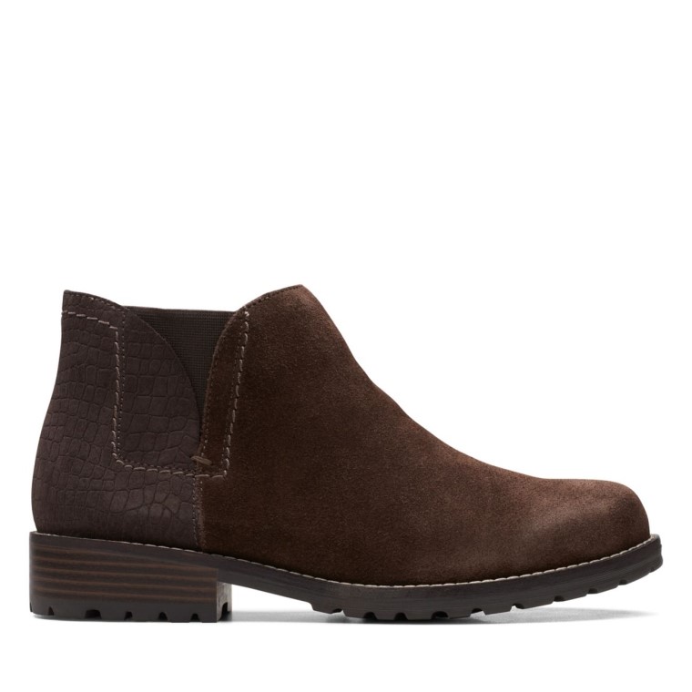 Combi Marrón Oscuro Clarks Clarkwell Demi Combi Marrón Oscuro
