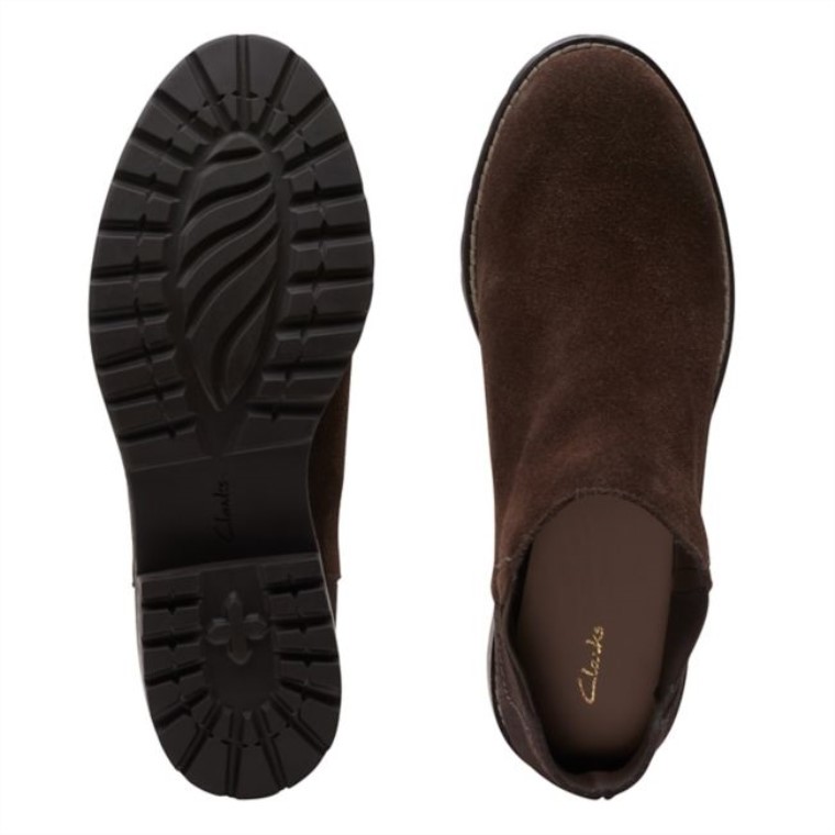 Combi Marrón Oscuro Clarks Clarkwell Demi Combi Marrón Oscuro