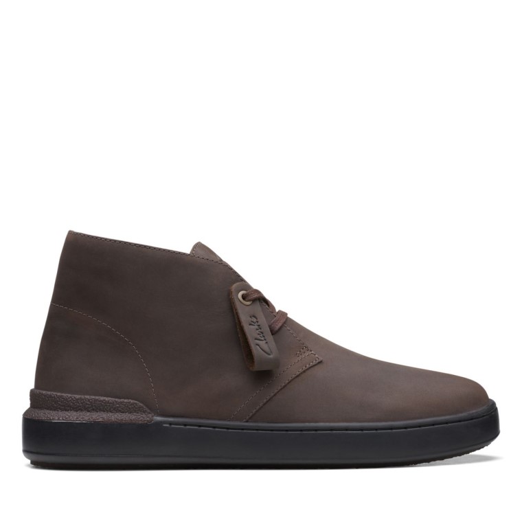 Marrón Oscuro Court Lite Desert Boot Marrón Oscuro Clarks