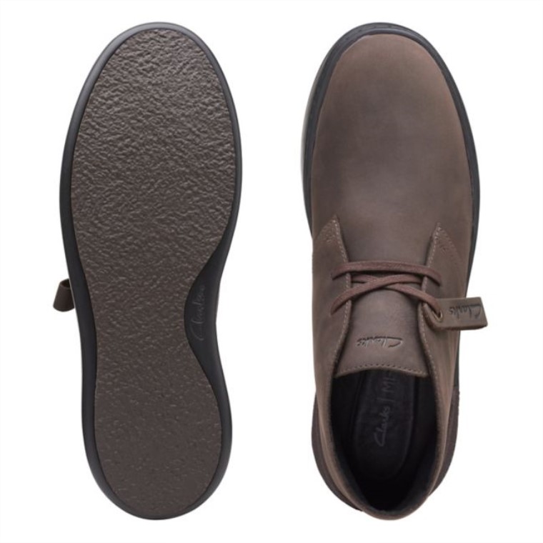 Marrón Oscuro Court Lite Desert Boot Marrón Oscuro Clarks