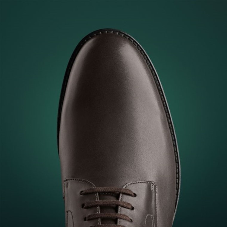 Cuero Marrón Oscuro Clarks Ronnie Up Gore-tex Cuero Marrón Oscuro