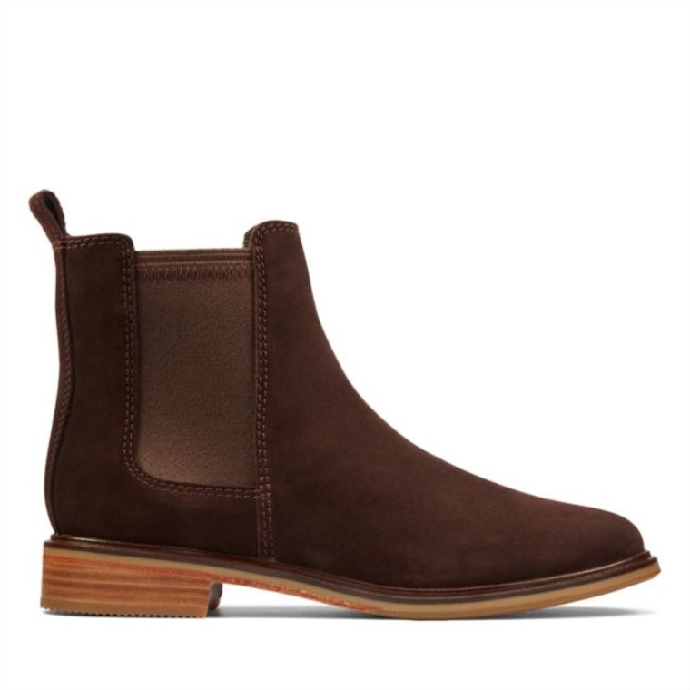 Ante Marrón Oscuro Clarks Clarkdale Arlo Ante Marrón Oscuro