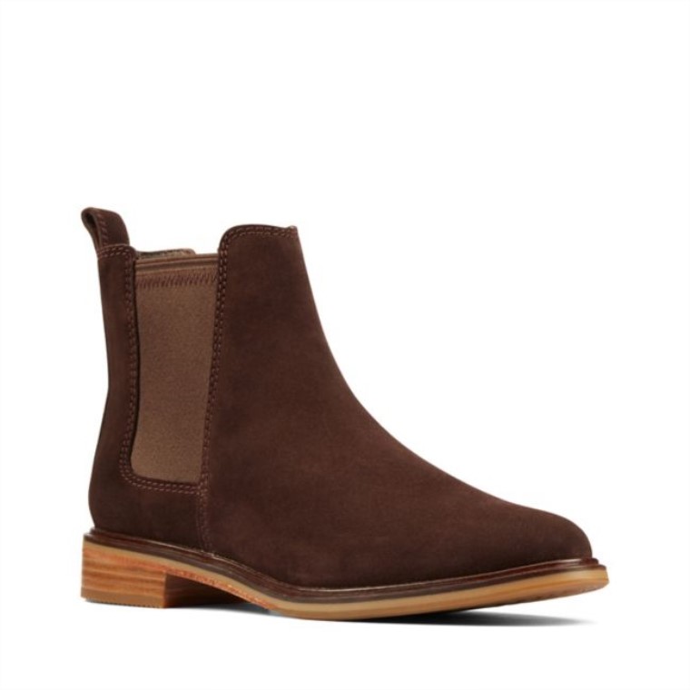 Ante Marrón Oscuro Clarks Clarkdale Arlo Ante Marrón Oscuro