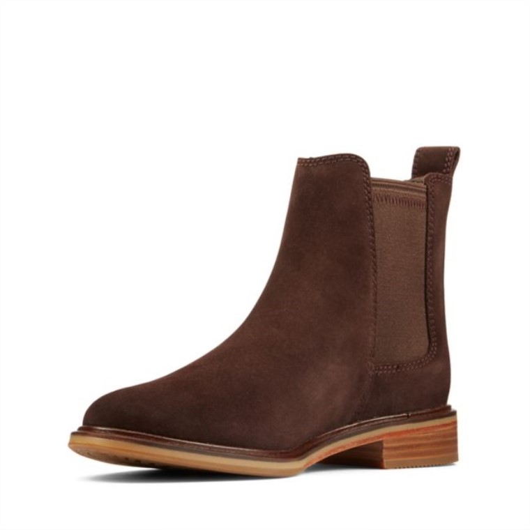 Ante Marrón Oscuro Clarks Clarkdale Arlo Ante Marrón Oscuro