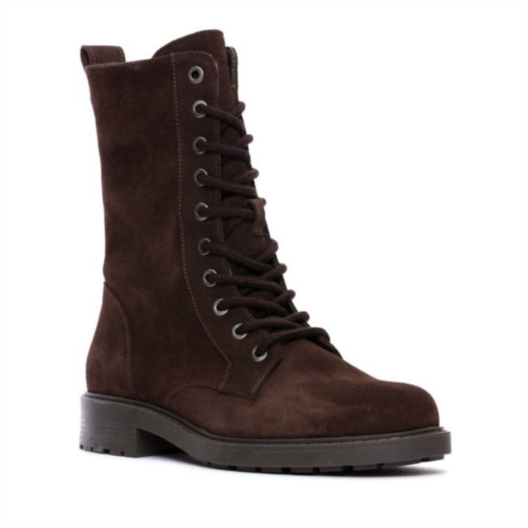Ante Marron Oscuro Estilo Clarks Orinoco 2 Ante Marron Oscuro