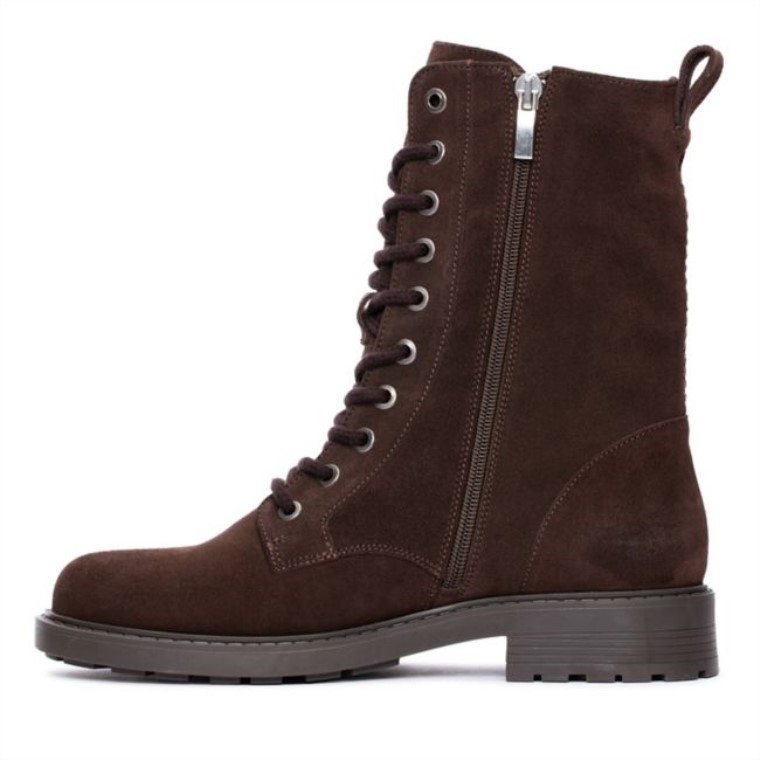 Ante Marron Oscuro Estilo Clarks Orinoco 2 Ante Marron Oscuro