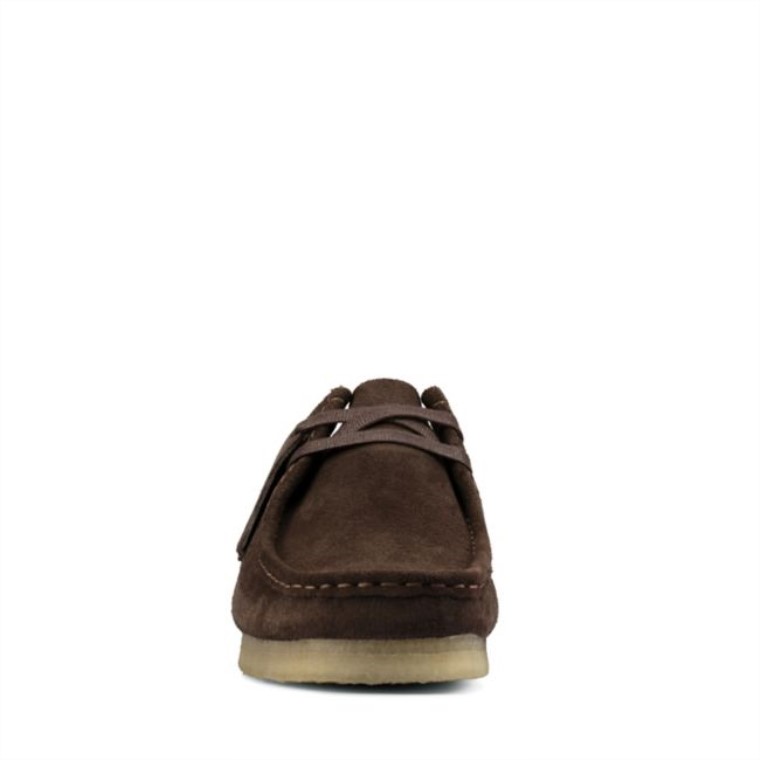 Antes De Marrón Oscuro Clarks Wallabee