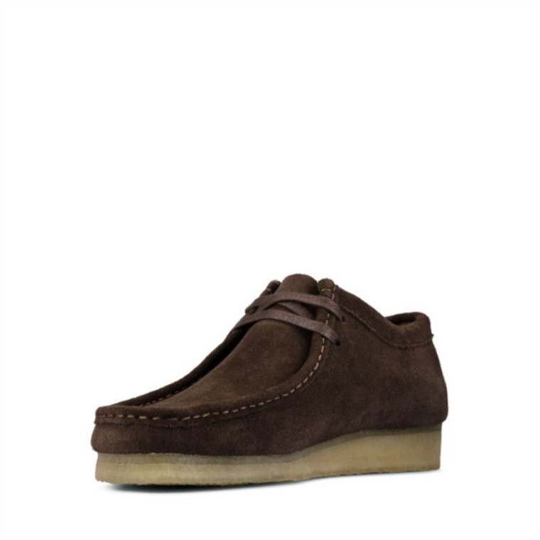 Antes De Marrón Oscuro Clarks Wallabee