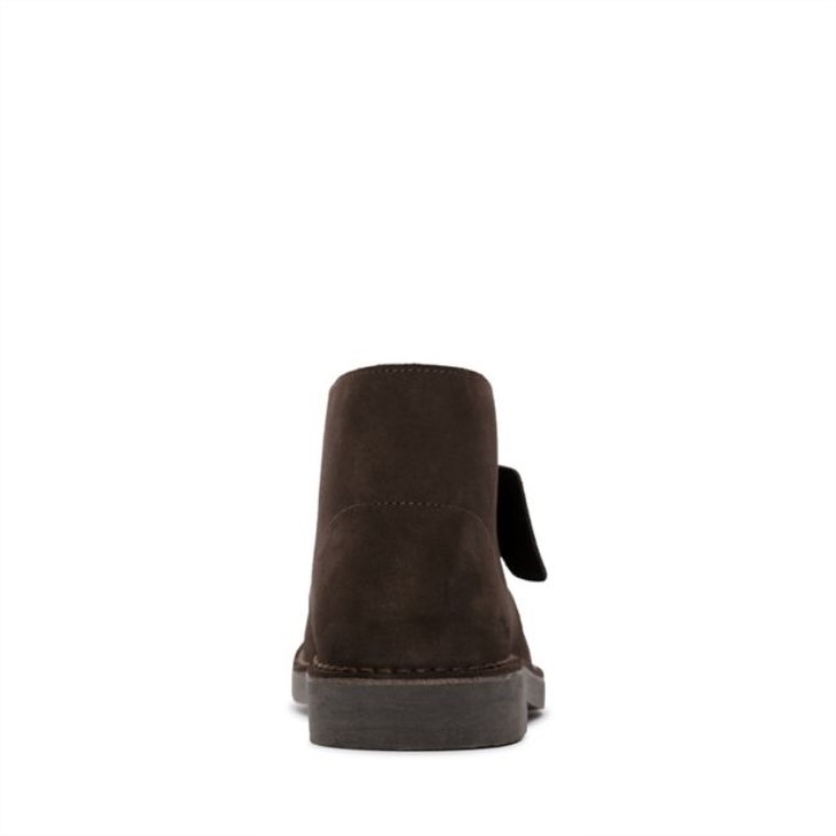 Botas Safari De Ante Marrón Oscuro Evo Clarks De Ante Marrón Oscuro