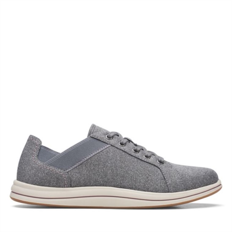 Gris Oscuro Clarks Brisa Cielo Gris Oscuro