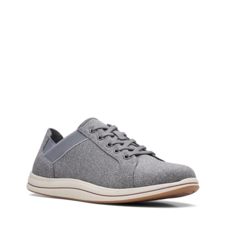 Gris Oscuro Clarks Brisa Cielo Gris Oscuro