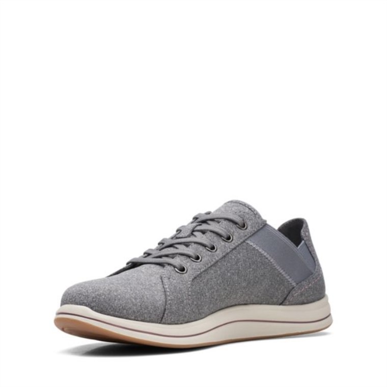 Gris Oscuro Clarks Brisa Cielo Gris Oscuro