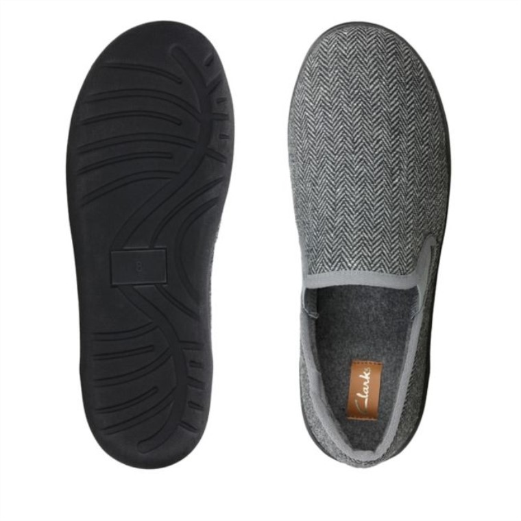 Interés Gris Oscuro Clarks Rey Facilidad Interés Gris Oscuro