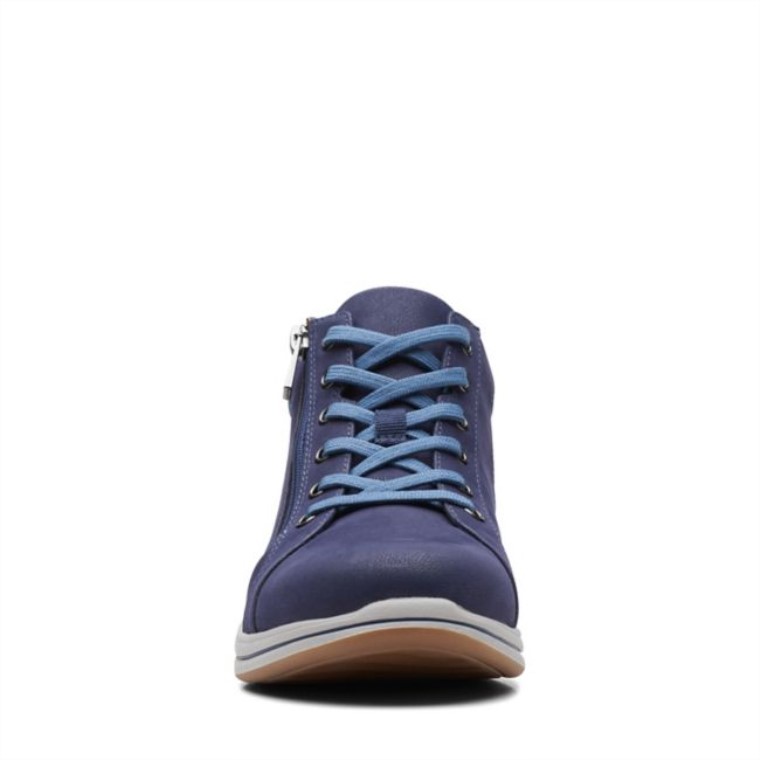Azul Marino Oscuro Clarks Brisa Deslizante Azul Marino Oscuro
