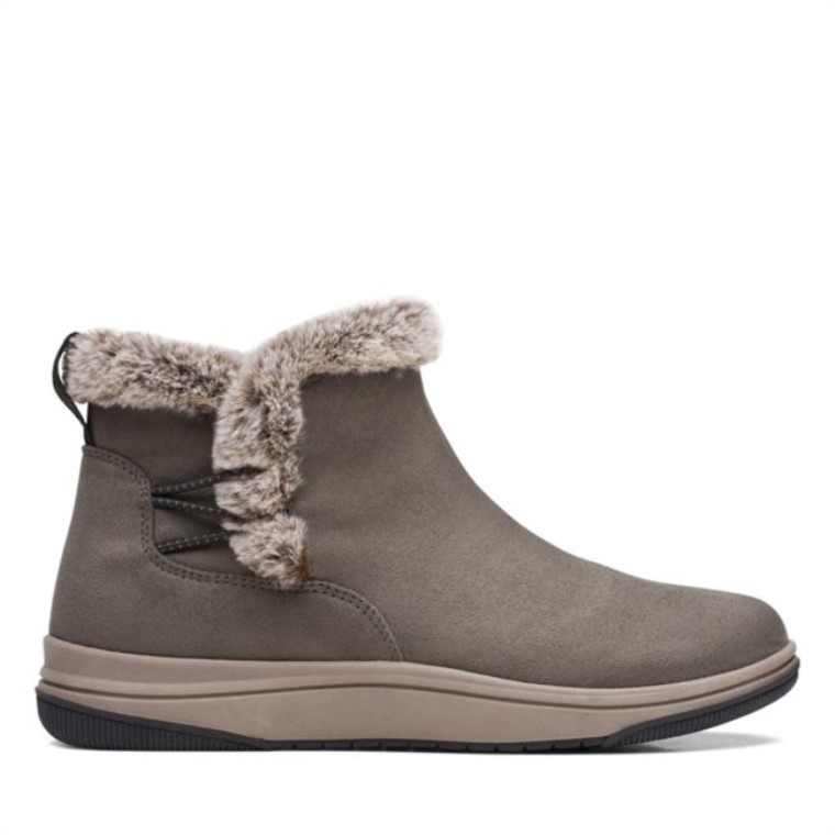 Oliva Oscuro Clarks Pelo De Brisa Oliva Oscuro
