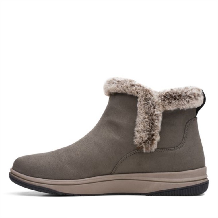 Oliva Oscuro Clarks Pelo De Brisa Oliva Oscuro