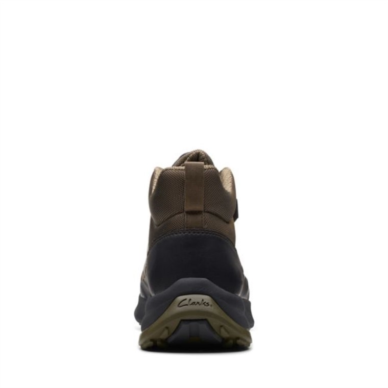 Combi Verde Oliva Oscuro Clarks Atl Trail Up Impermeable Combi Verde Oliva Oscuro