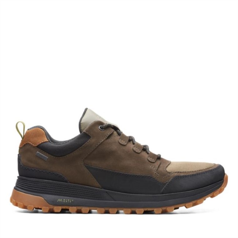 Clarks Atl Trek Lo Gore-tex Oliva Oscuro Combi Verde Oliva Oscuro